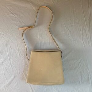 Salvatore Ferragamo Cream Crossbody Bag